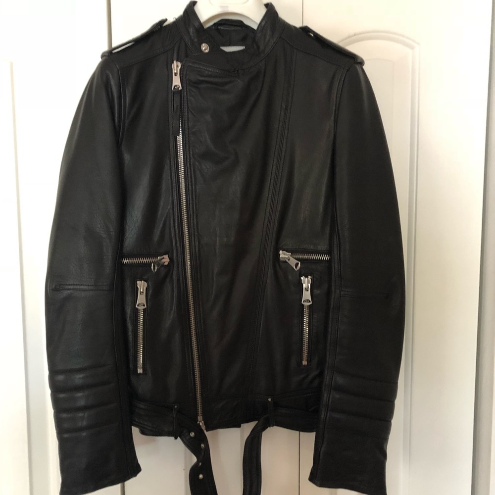 Leather jacket